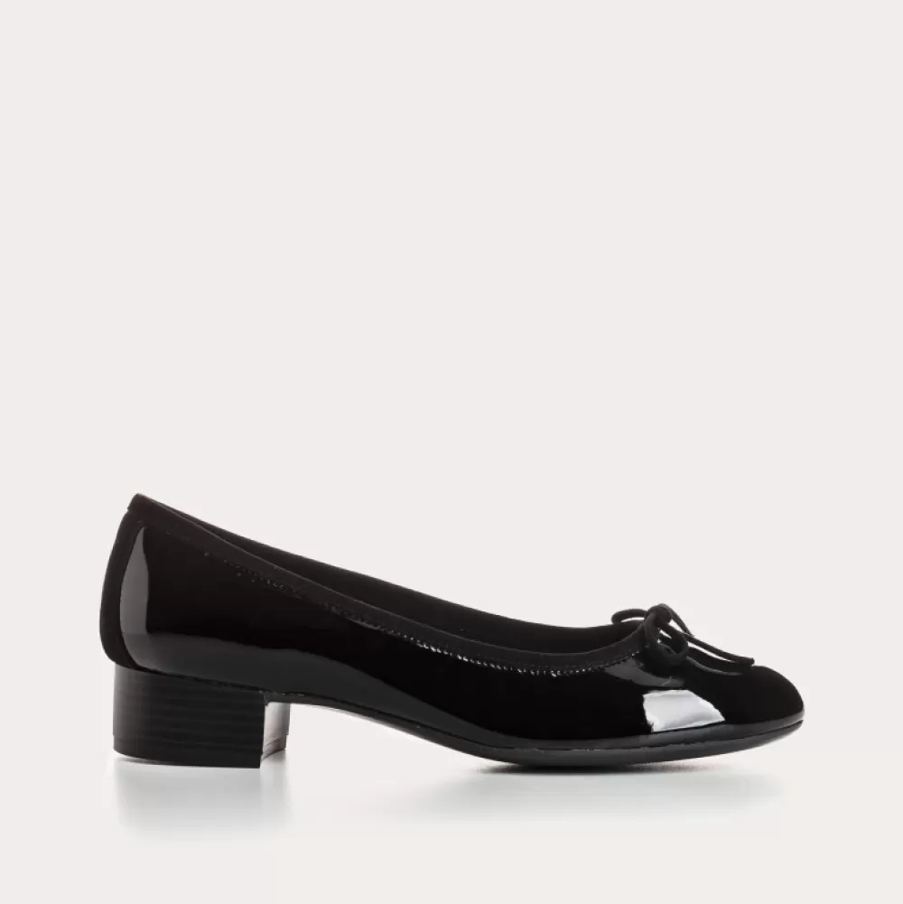 Femme Reqins Ballerines Alma Vernis