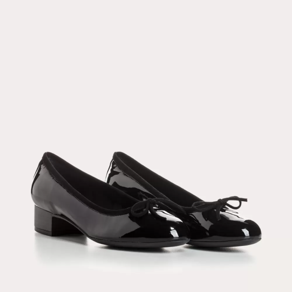 Femme Reqins Ballerines Alma Vernis