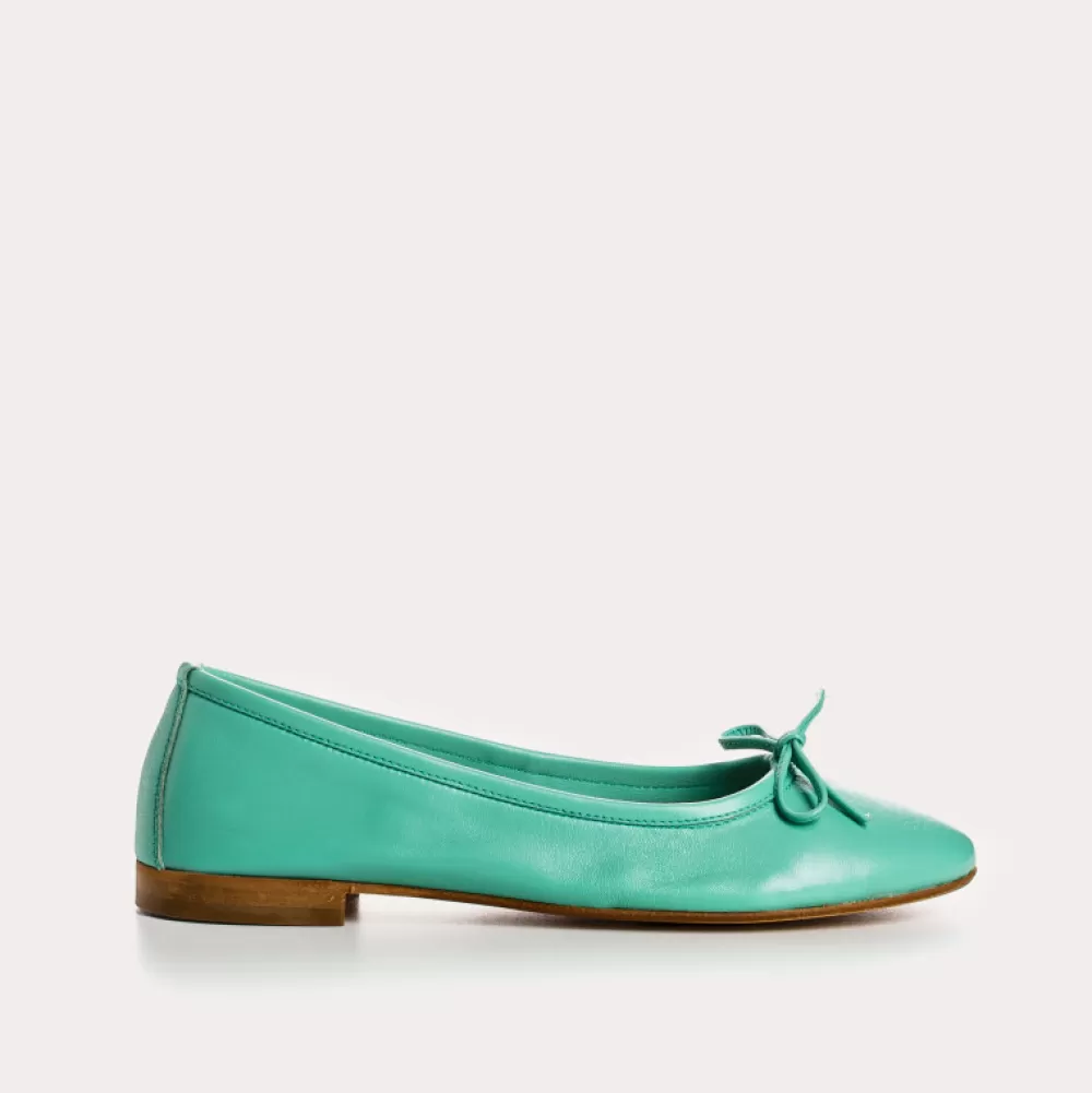 Femme Reqins Ballerines Carmen Cuir Cc