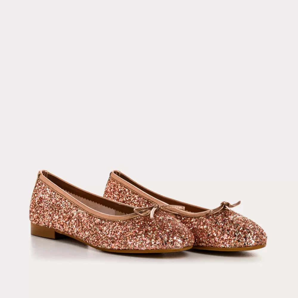 Femme Reqins Ballerines Carmen Glitter