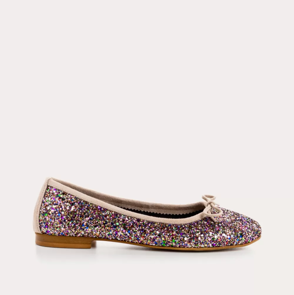 Femme Reqins Ballerines Carmen Glitter Cc