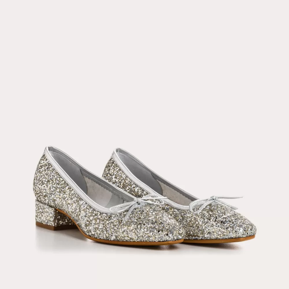 Femme Reqins Ballerines Fetiche Glitter