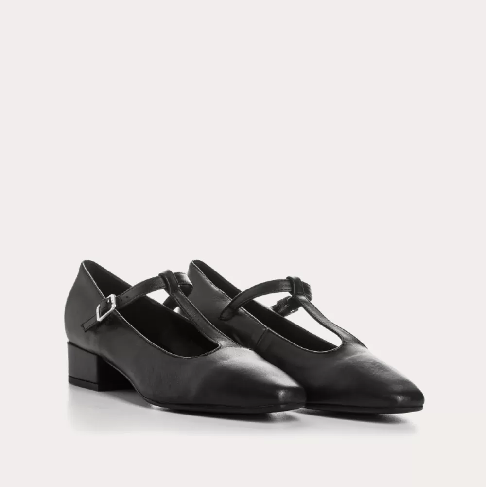 Femme Reqins Ballerines Filomene Cuir