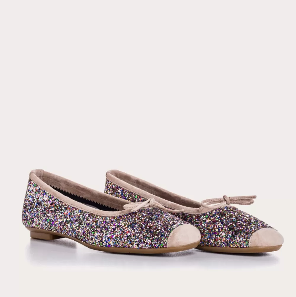 Femme Reqins Ballerines Harmony Glitter Cc