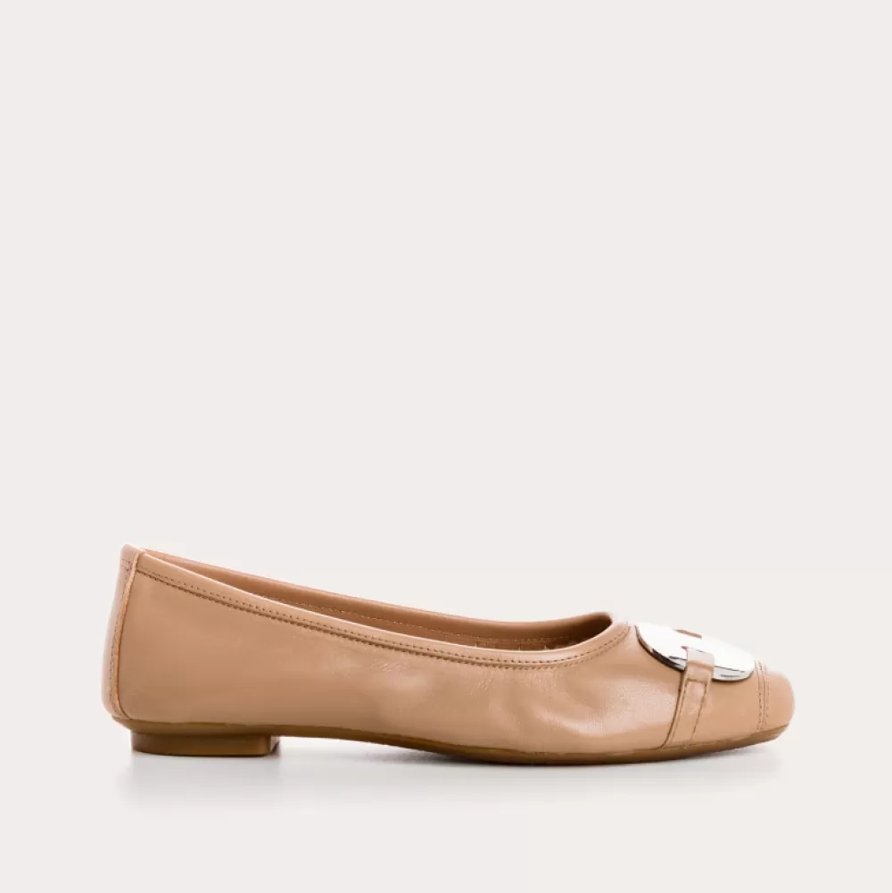 Femme Reqins Ballerines Hermes Cuir