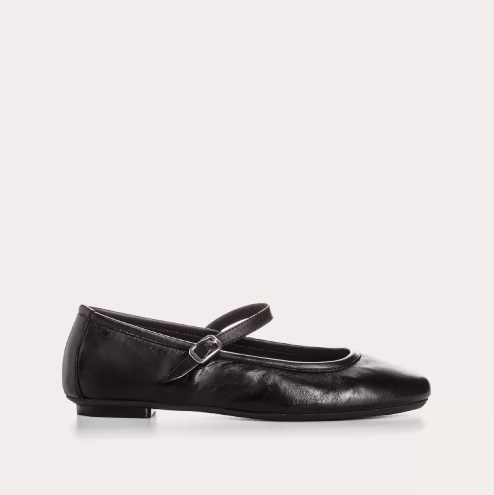 Femme Reqins Ballerines Honor Cuir