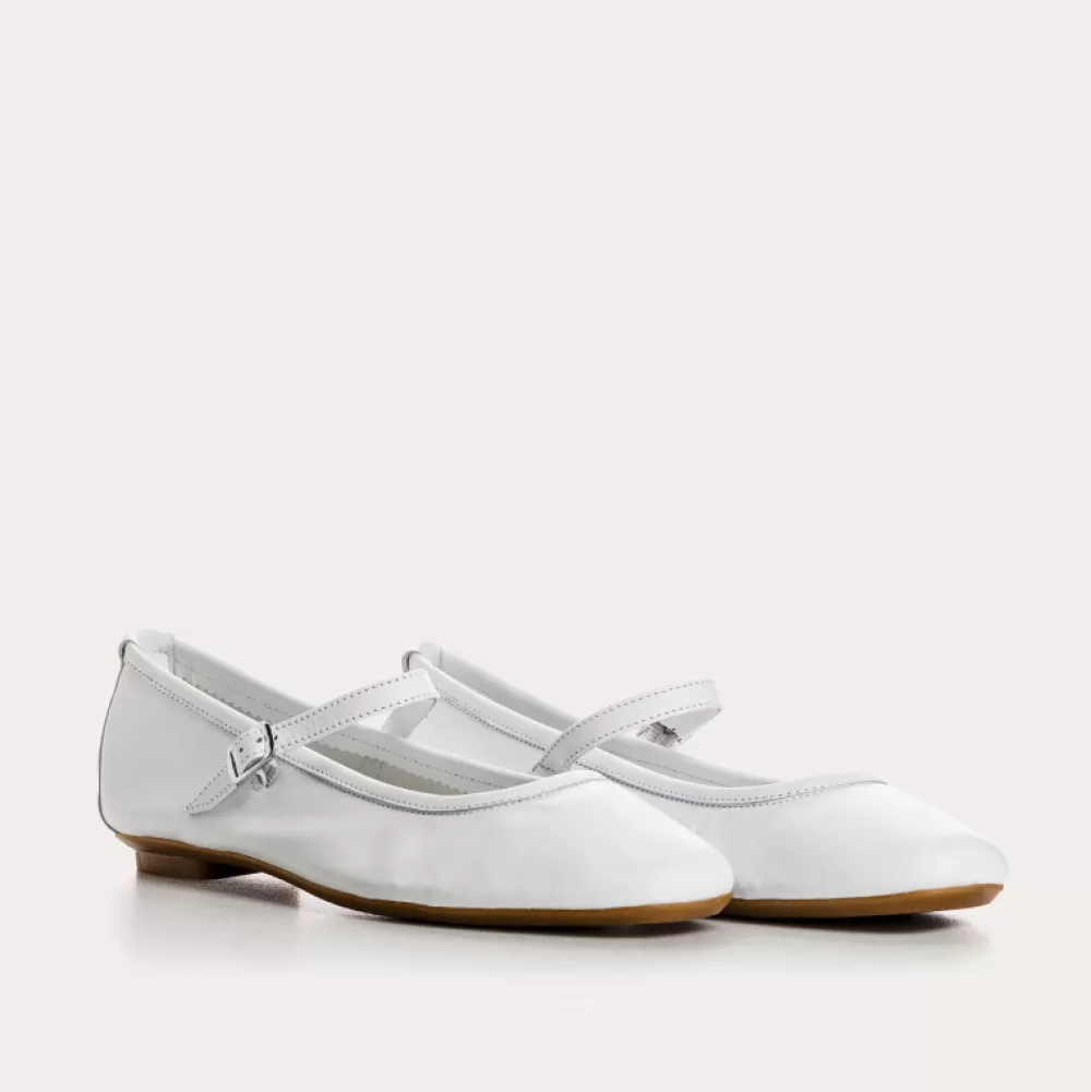 Femme Reqins Ballerines Honor Cuir