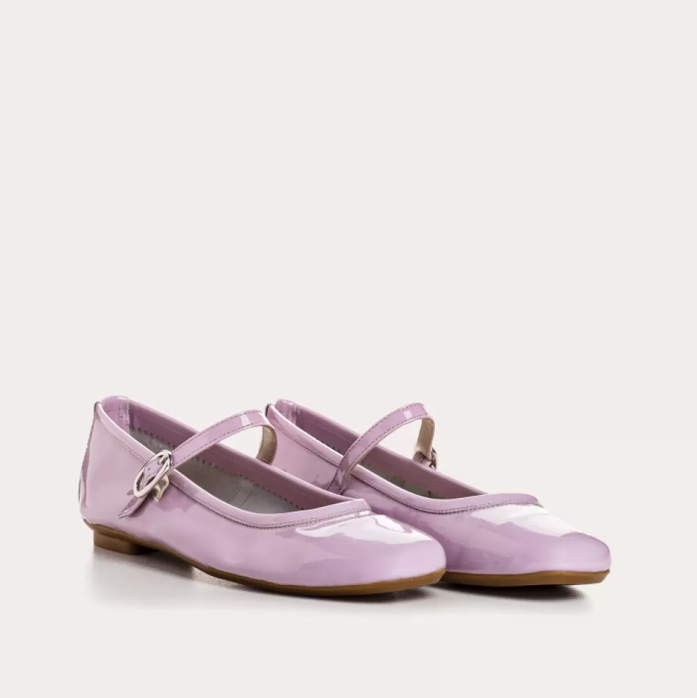 Femme Reqins Ballerines Honoree Vernis