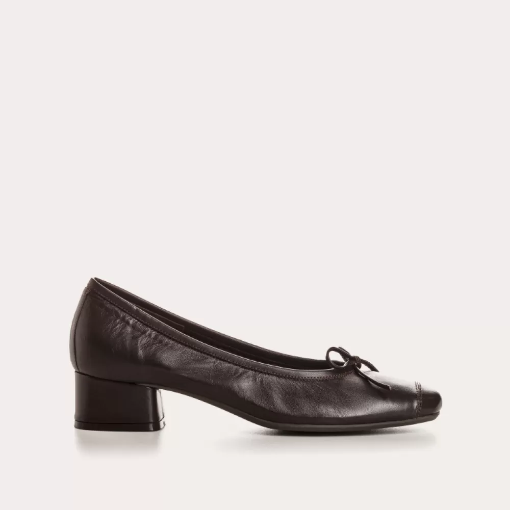 Femme Reqins Ballerines Kyriel Cuir