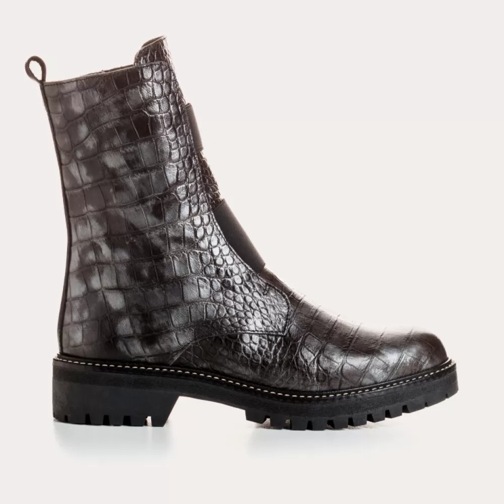 Femme Reqins Boots Dusky Alligator