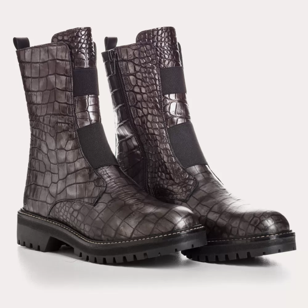 Femme Reqins Boots Dusky Alligator