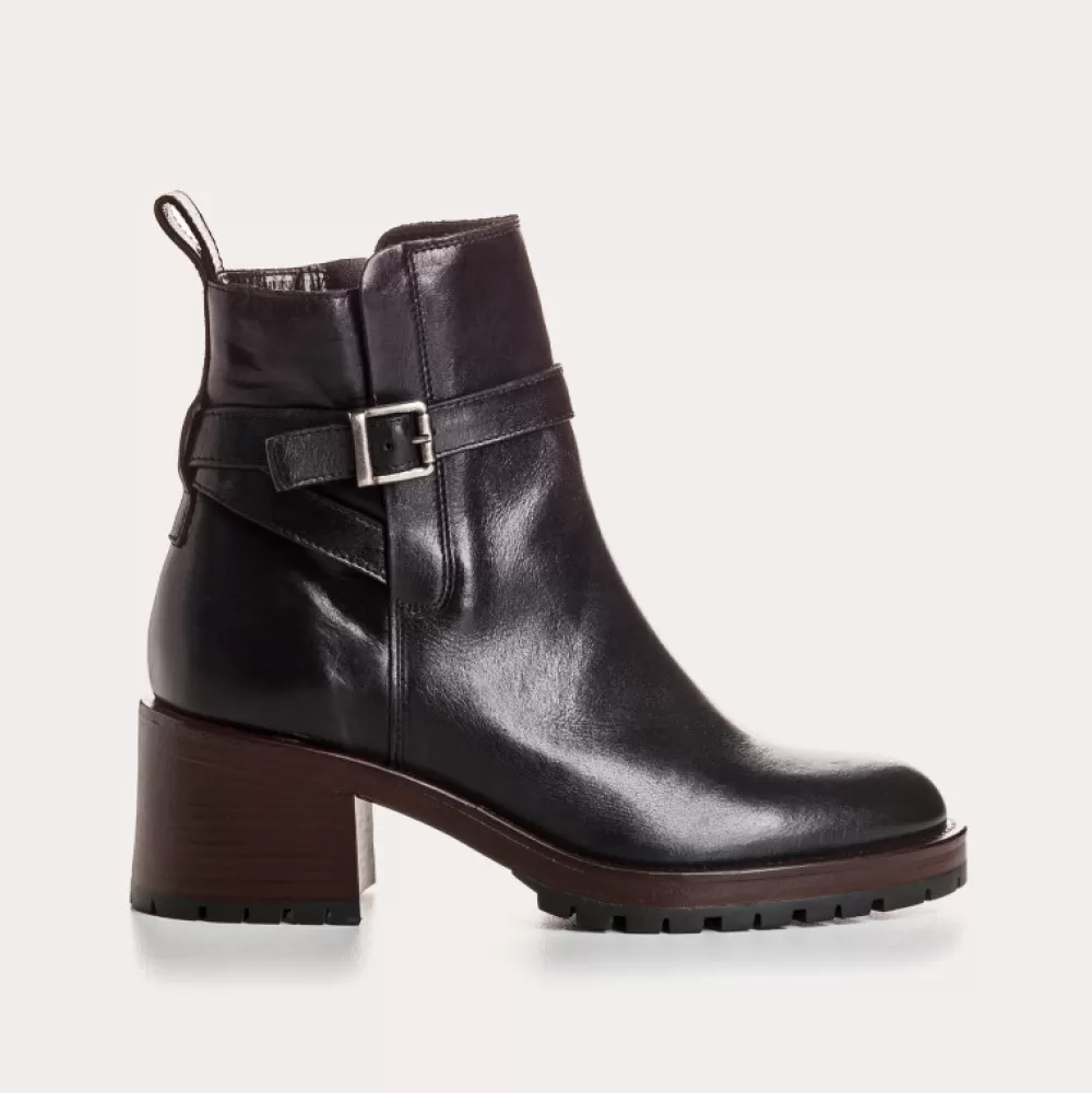 Femme Reqins Boots Enea Cuir