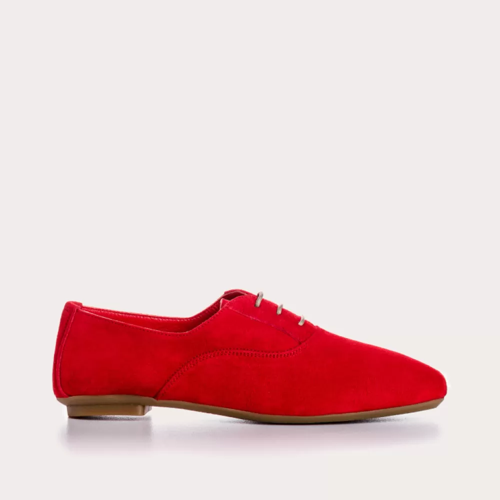 Femme Reqins Derbies Hydra Cuir Velours Cc