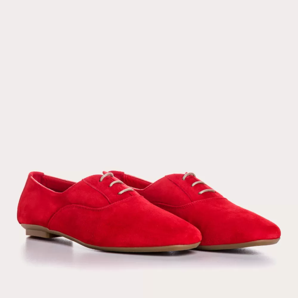 Femme Reqins Derbies Hydra Cuir Velours Cc