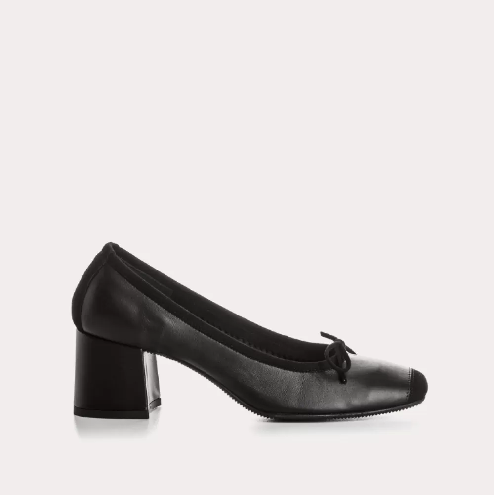 Femme Reqins Madame Cuir/Cuir Velours