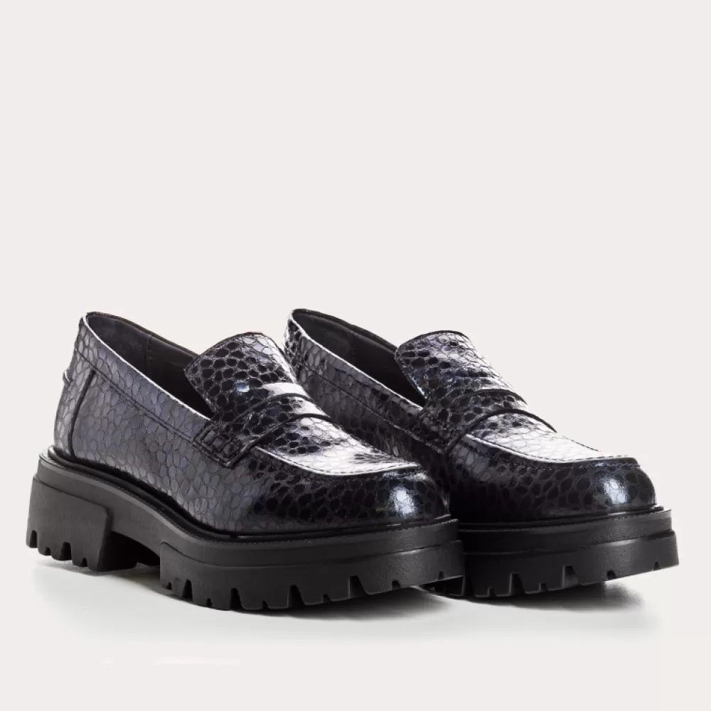 Femme Reqins Mocassins Alabama Caiman