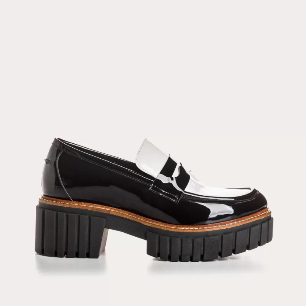 Femme Reqins Mocassins Belina Vernis