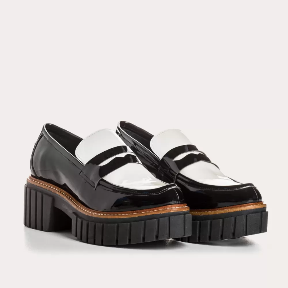 Femme Reqins Mocassins Belina Vernis