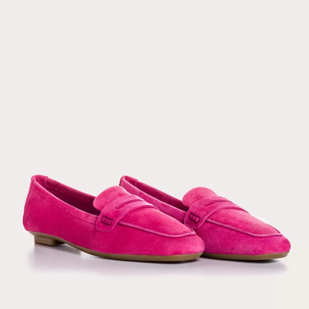 Femme Reqins Mocassins Hema Cuir Velours Cc