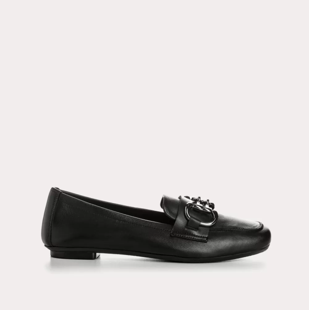 Femme Reqins Mocassins Hinder Cuir