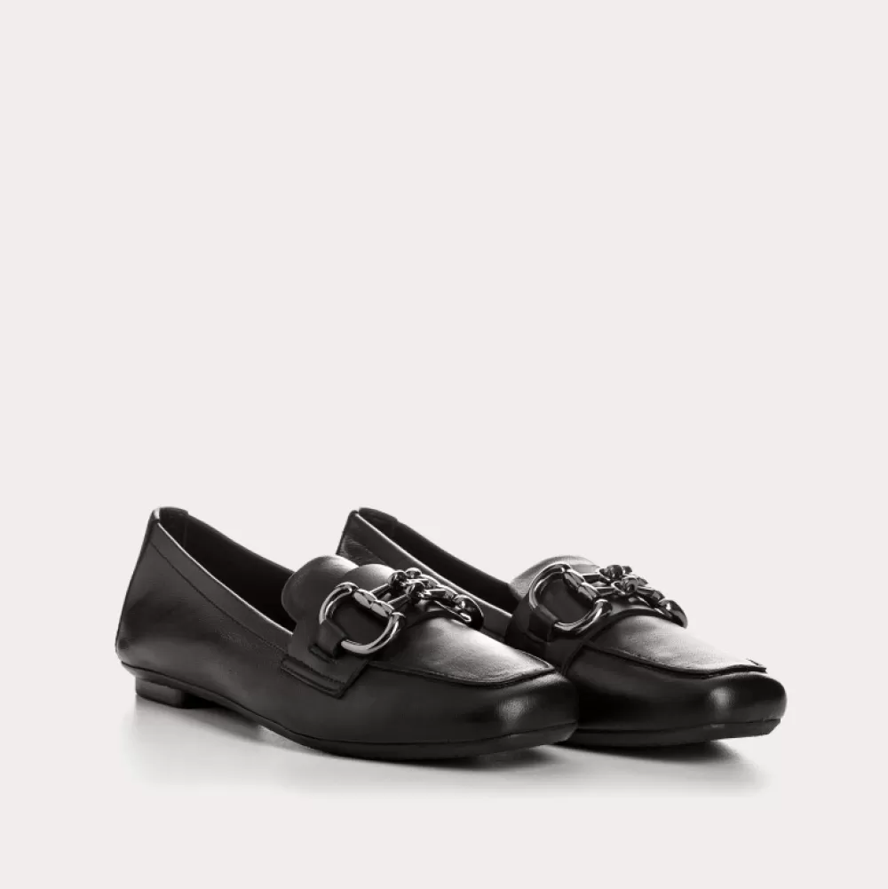 Femme Reqins Mocassins Hinder Cuir