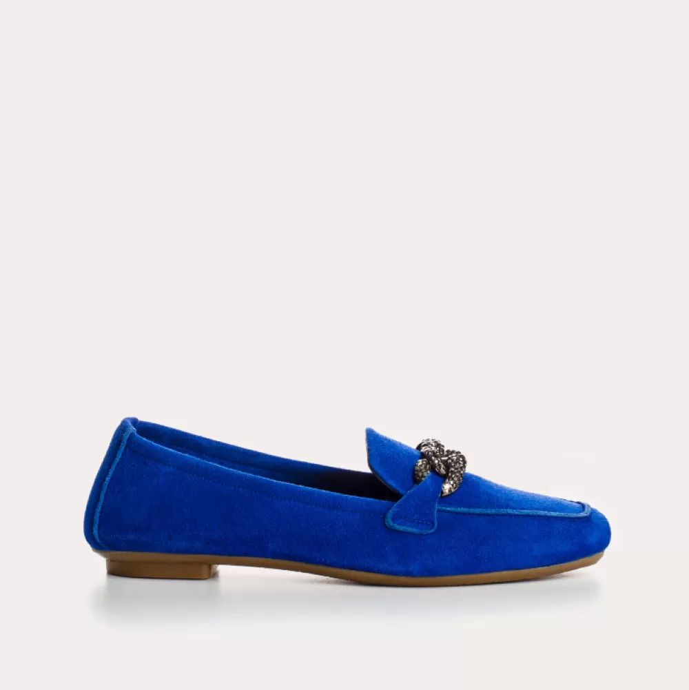 Femme Reqins Mocassins Holding Cuir Velours