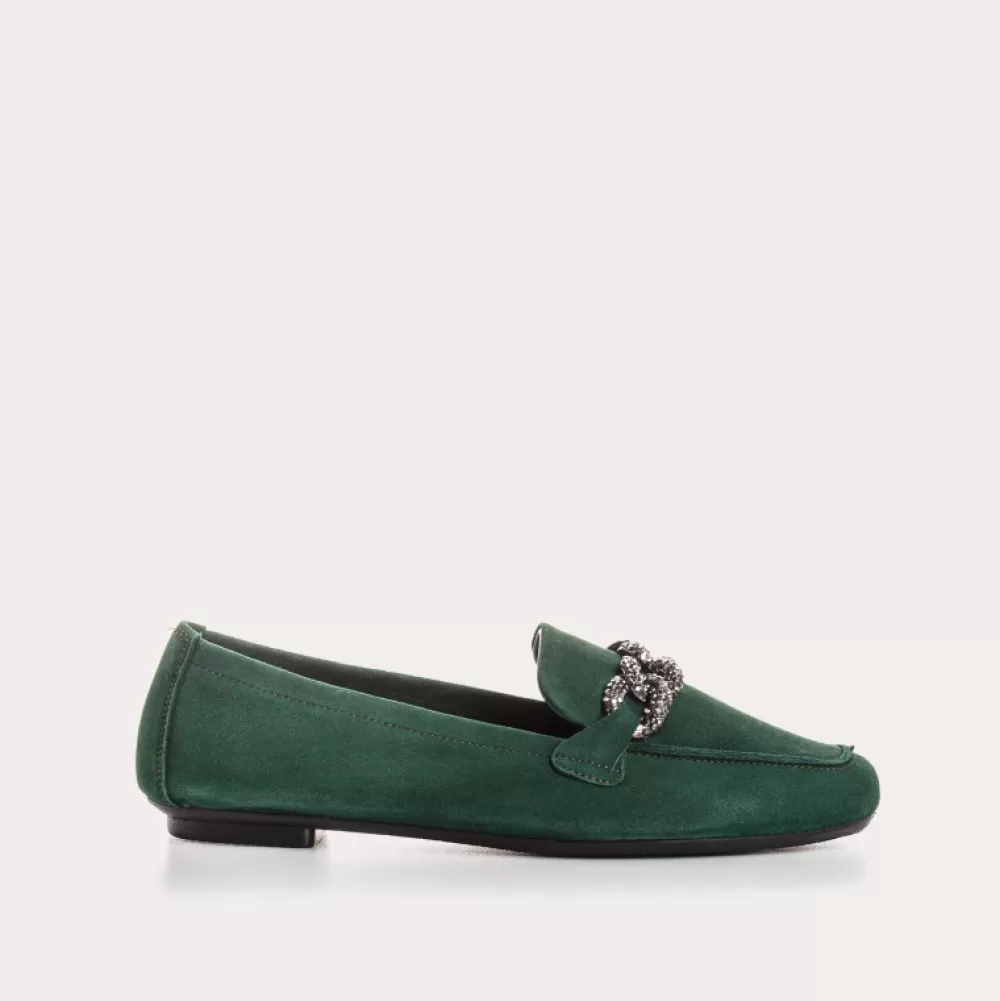 Femme Reqins Mocassins Holding Cuir Velours