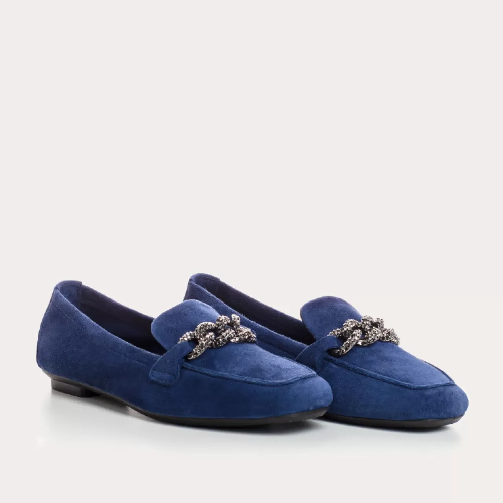 Femme Reqins Mocassins Holding Cuir Velours