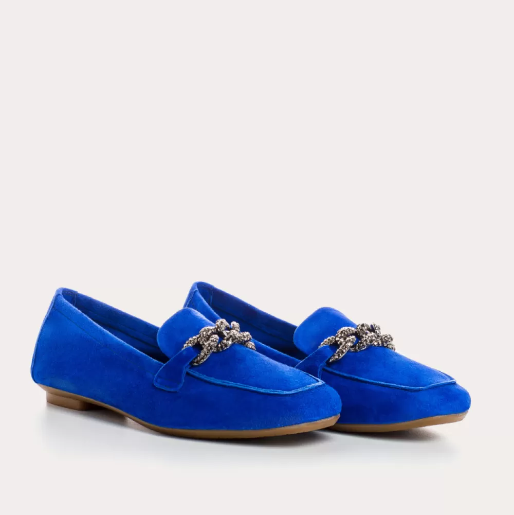 Femme Reqins Mocassins Holding Cuir Velours