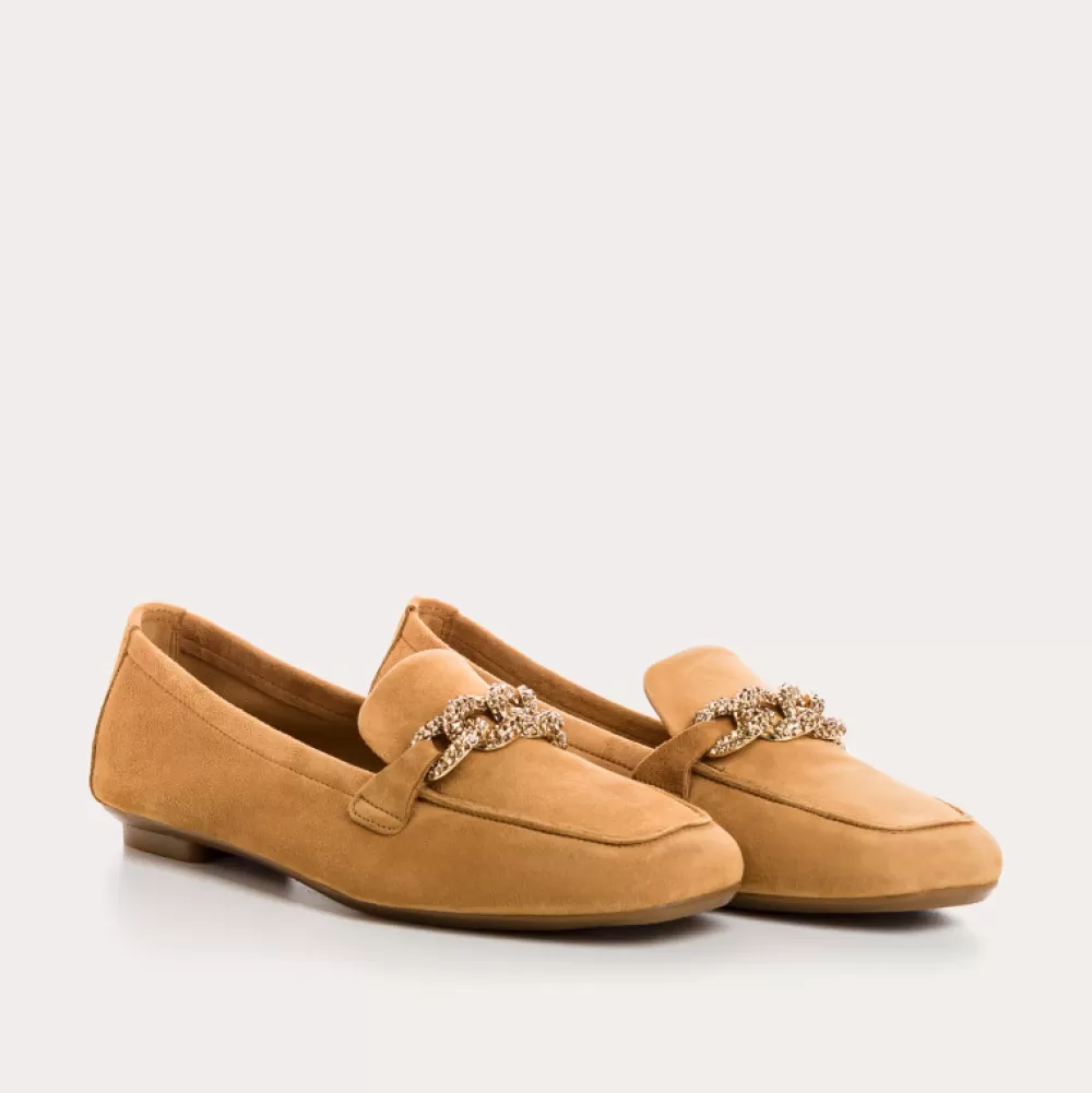 Femme Reqins Mocassins Holding Cuir Velours