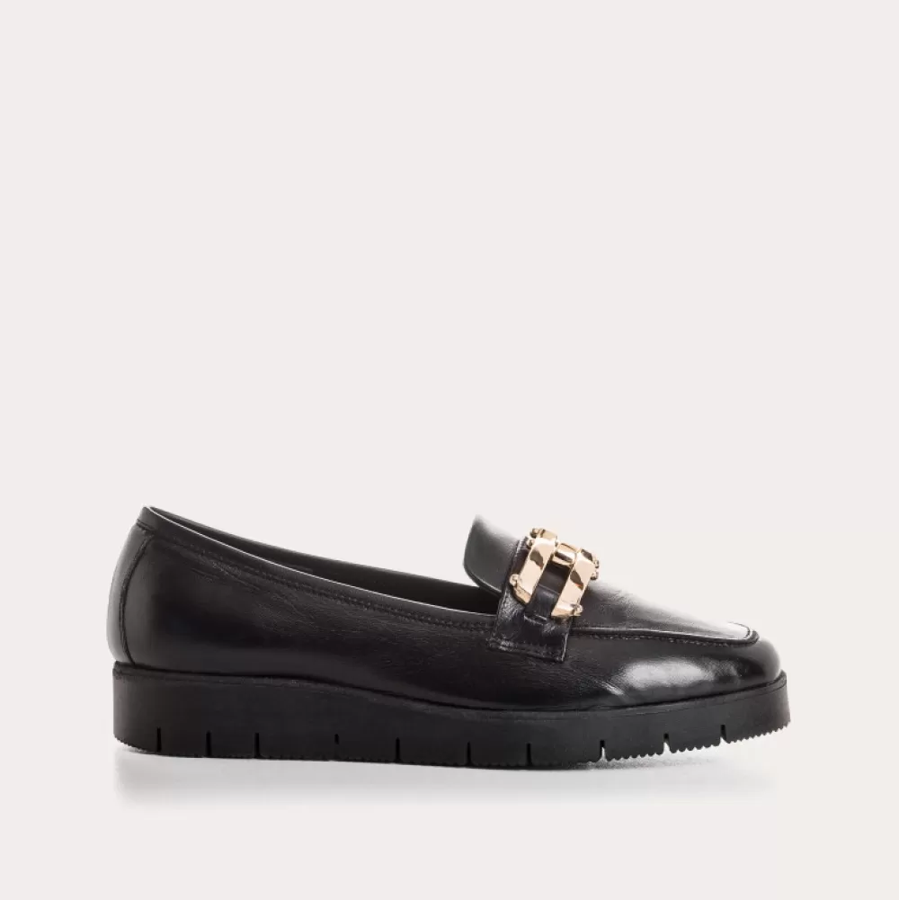 Femme Reqins Mocassins Neor Cuir